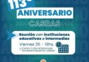 📢 Convocatoria a Instituciones Intermedias y Educativas de Casbas 📢