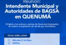 Reunión con nuestro Intendente Municipal y autoridades de BAGSA en Quenumá.