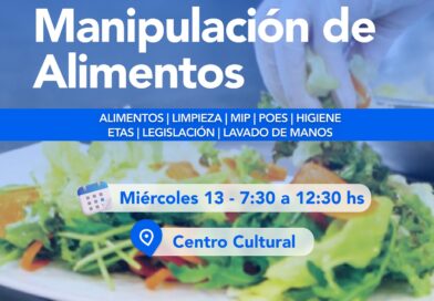 📢 ¡Nuevo curso de Manipulación de Alimentos!