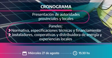 La Municipalidad de Guaminí invita a participar del Taller de Generación Distribuida, que se llevará a cabo el próximo miércoles 27 de agosto a las 15:30 hs en el Salón Martín Fierro del Balneario Cochicó.