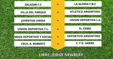 Liga Cultural Deportiva: Próxima Fecha 7 Torno Clausura 2025