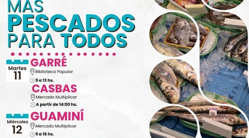 🧀🍝🐟¡Vuelven al distrito los camiones del programa #MercadosBonaerenses!