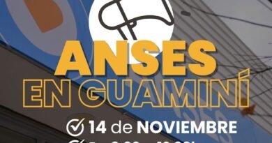 🔹 LA ANSES ATIENDE EN GUAMINÍ
