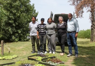 Entrega de Plantines.