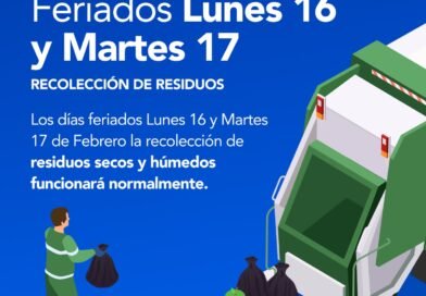 FERIADOS: RECOLECCIÓN DE RESIDUOS 🚛♻️