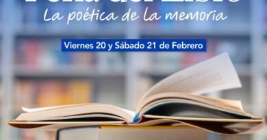 COMIENZA LA FERIA DEL LIBRO “LA POÉTICA DE LA MEMORIA”
