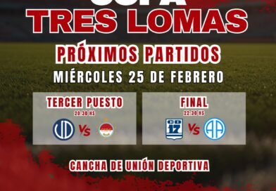 🏆⚽️ SE DEFINE LA COPA TRES LOMAS