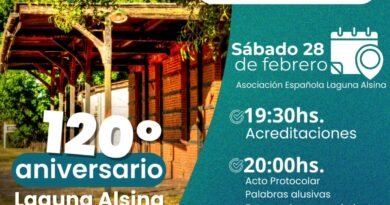 🎉🇦🇷 ESTE SÁBADO | LAGUNA ALSINA CELEBRA SUS 120 AÑOS 🇦🇷🎉