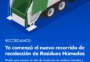 ♻️ YA COMENZÓ ELRECOLECCIÓN DE RESIDUOS HÚMEDOS