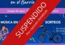 Por condiciones climáticas desfavorables, se suspende el carnaval del barrio San Juan.