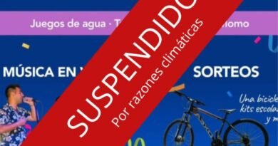 Por condiciones climáticas desfavorables, se suspende el carnaval del barrio San Juan.