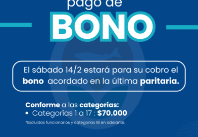 🔹 SE DEPOSITARÁ EL BONO A LAS Y LOS TRABAJADORES MUNICIPALES 🔹
