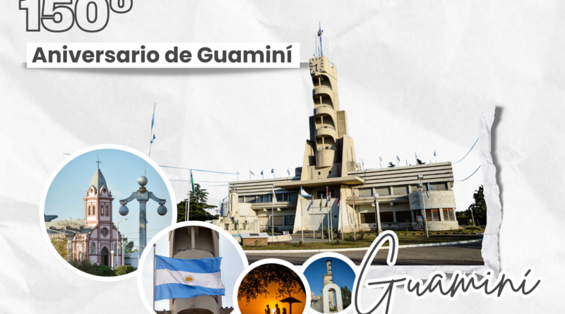 Invitación – 150° Aniversario de Guaminí