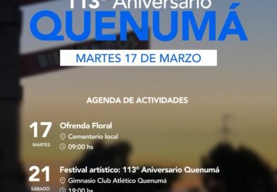 🎉 113° Aniversario de Quenumá