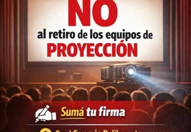 Defendamos nuestra sala de cine: suma tu firma 👇