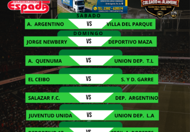 Fútbol de La Liga: Próxima Fecha Torneo Apertura BOCHA LEIVA 3.ª Fecha