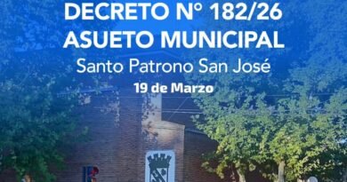 📢 ASUETO MUNICIPAL