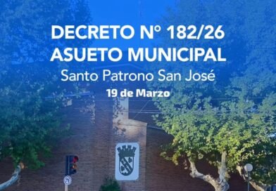 📢 ASUETO MUNICIPAL