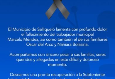⚫️ Mensaje Oficial del Municipio de Salliqueló