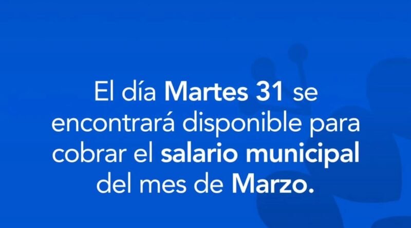 ▫️Aviso a trabajadores municipales