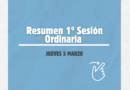 H.C.D. 📑 Resumen Primera Sesión Ordinaria 2026