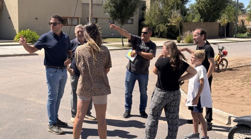 SEGURIDAD VIAL: ENCUENTRO CON LOS VECINOS DE LAS CALLES ANTARTIDA ARGENTINA Y CIUDADELA