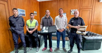 SE ENTREGARON NUEVOS EQUIPOS DE CONTROL A LA POLICÍA Y SE RECORRIÓ EL CENTRO DE MONITOREO