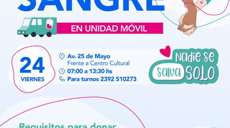 🩸 DONAR SANGRE ES DONAR VIDA