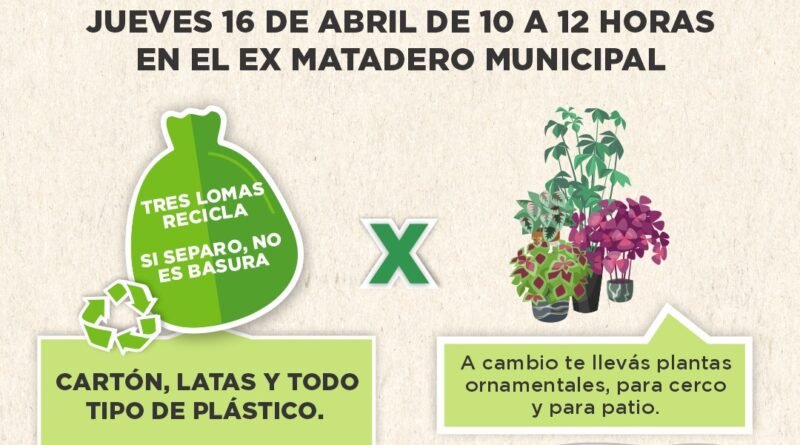 ECOCANJE EN EL EX MATADERO MUNICIPAL