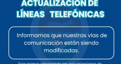 📣 Actualización de líneas telefónicas de atención