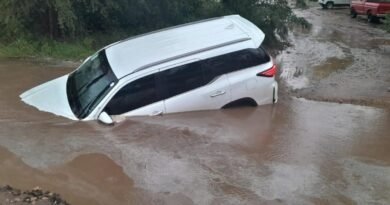 Santa Rosa bajo agua: Fuertes lluvias, calles inundadas y destrozos
