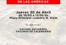 Semana de Vacunación en las Américas.