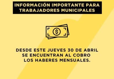🟡 Información importante para trabajadores municipales.