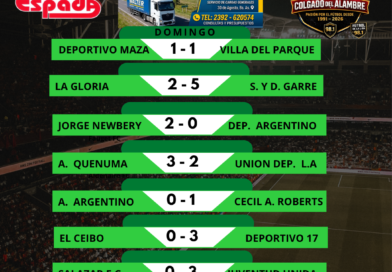 Fútbol de La Liga: Torneo Apertura BOCHA LEIVA 7.ª Fecha