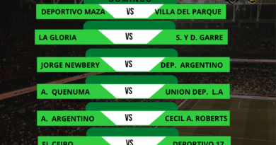 Fútbol de La Liga: Próxima Fecha Torneo Apertura BOCHA LEIVA 7.ª Fecha