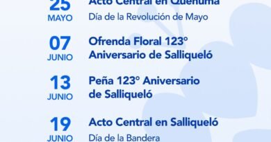 📅 Próximos eventos para agendar en Salliqueló