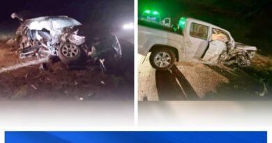 ACCIDENTE EN RUTA 33 A LA ALTURA DE GARRÉ: TRABAJARON BOMBEROS Y SERVICIOS DE EMERGENCIA