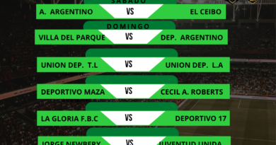 Fútbol de La Liga: Próxima Fecha Torneo Apertura BOCHA LEIVA 11.ª Fecha