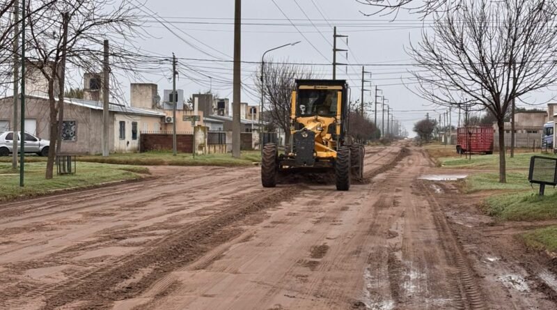 TRABAJOS DE RECUPERACIÓN DE CALLES TRAS LAS LLUVIAS