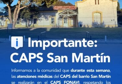 IMPORTANTE | CAPS SAN MARTÍN