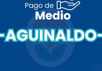 PAGO DEL MEDIO AGUINALDO: Estará depositado este MARTES 23 a la noche.