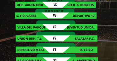 Fútbol de La Liga: Próxima Fecha Torneo Apertura BOCHA LEIVA 15.ª Fecha