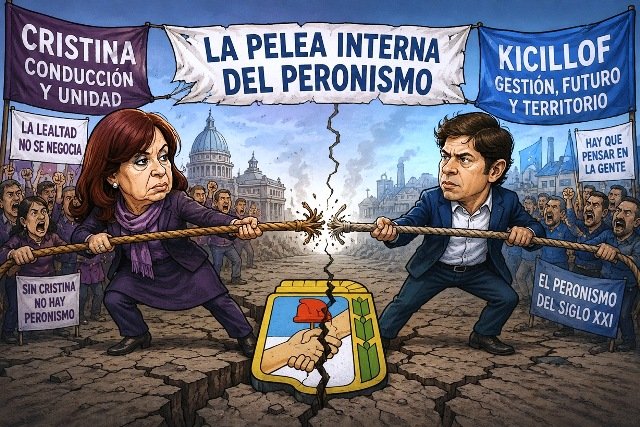 La interna Kicillof-Kirchner estalla y complica el escenario electoral 2027 del peronismo