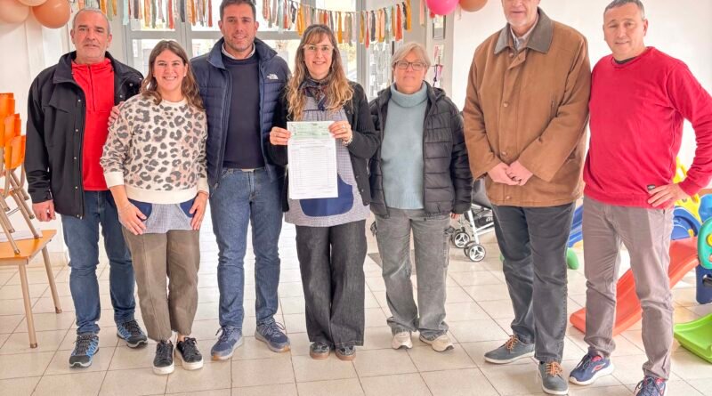 EL JARDÍN MATERNAL N°1 RECIBIÓ FONDOS PARA MEJORAS EDILICIAS