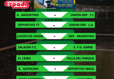 Fútbol de La Liga: Próxima 3° fecha: Torneo Clausura Matias Carini.