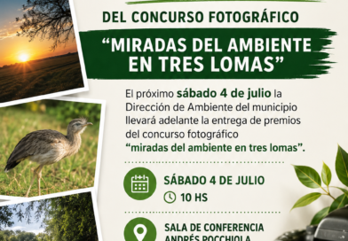 ENTREGA DE PREMIOS DEL CONCURSO FOTOGRÁFICO “MIRADAS DEL AMBIENTE EN TRES LOMAS”