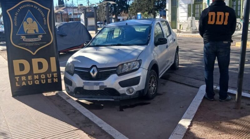 ENCUENTRAN EN TRES LOMAS UN AUTO ESTACIONADO EN LA CALLE QUE HABÍA SIDO ROBADO EN EL CONURBANO
