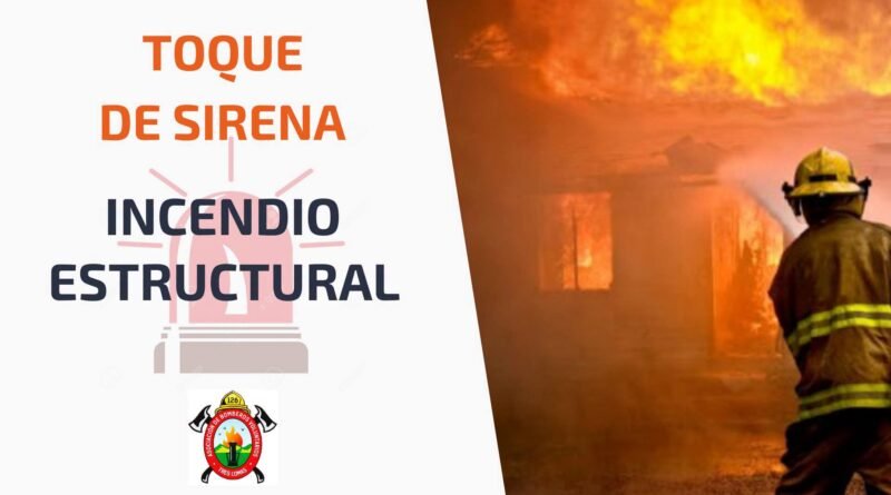 Bomberos Voluntarios de Tres Lomas: TOQUE DE SIRENA