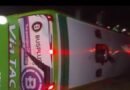 Carmen de Areco: un colectivo cayó de un puente tras ser volteado por ráfagas