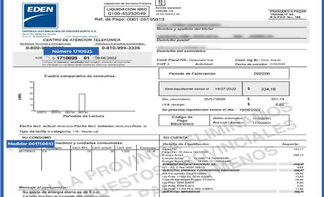 Procuración avala la prohibición de cobrar tasas municipales en las boletas de luz y gas